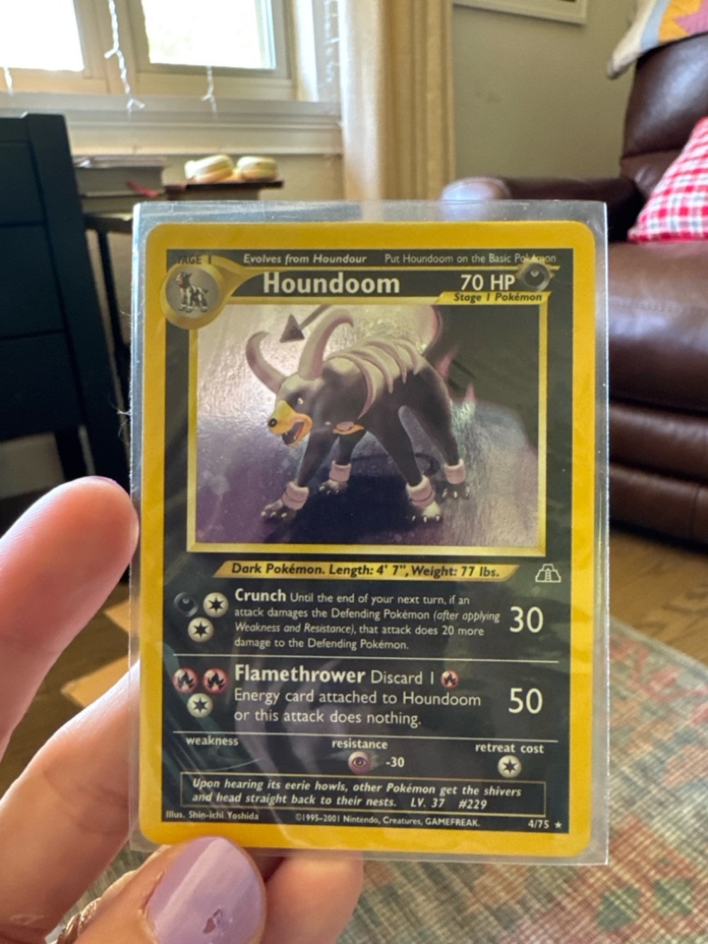 Houndoom holo 4/75